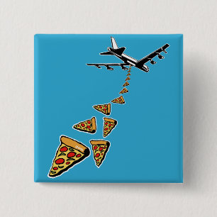 Kein Krieg mehr Pizza Button