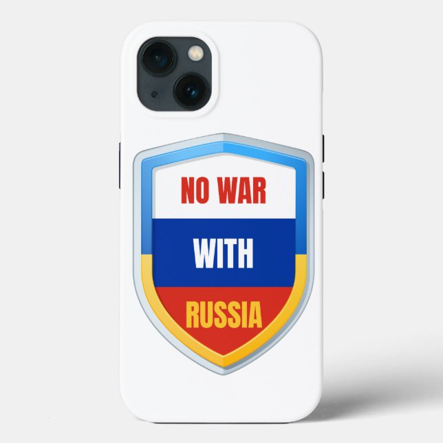Kein Krieg mit Russland - Ukraine - Russland Case-Mate iPhone Hülle (Rückseite)