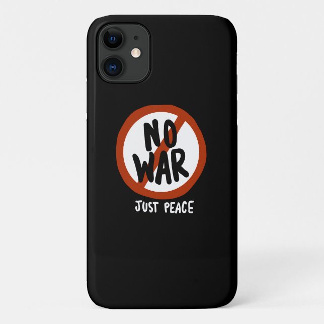 Kein Krieg nur Frieden Case-Mate iPhone Hülle (Rückseite)