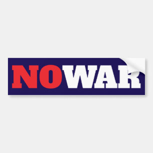 Kein Krieg Politisch  Autoaufkleber