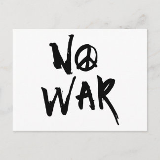 Kein Krieg Postkarte