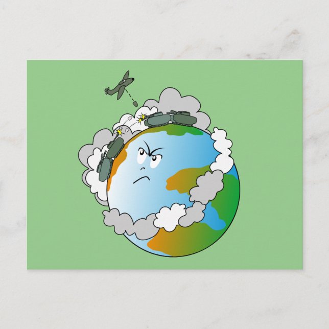 Kein Krieg! Postkarte (Vorderseite)