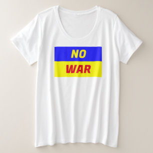 KEIN KRIEG - T - Shirt für Frauen mit Plus-Größe