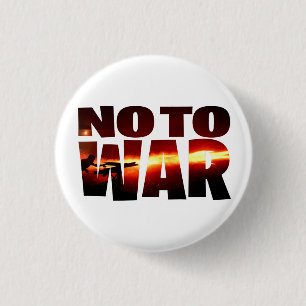 Kein Krieg T-Shirt Schlüsselanhänger Button