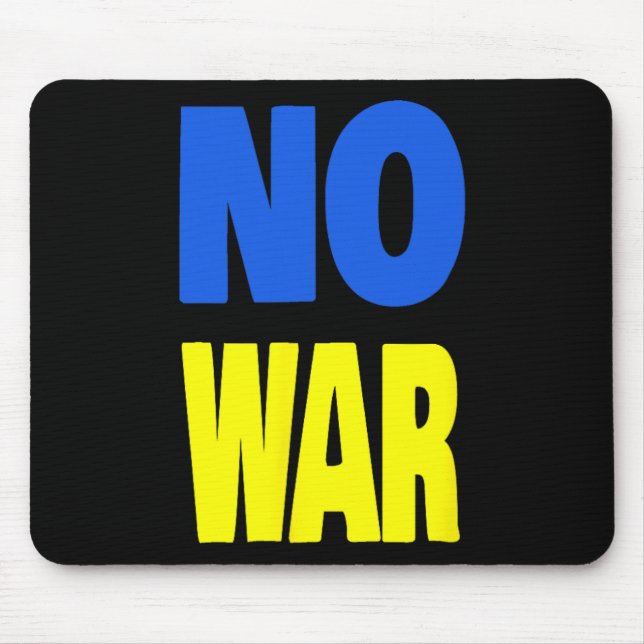 Kein Krieg Ukraine  Mousepad (Vorne)