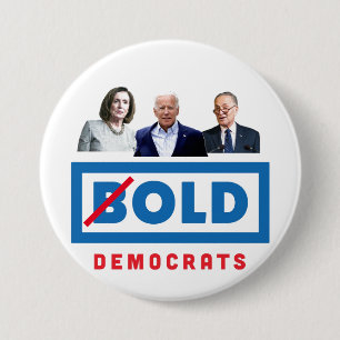 Kein Land für alte Demokraten Button