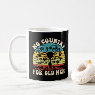 Kein Land für den alten Mann Uterus Kaffeetasse
