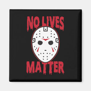 Kein Leben Horror Maske Halloween Kostümspass Magnet