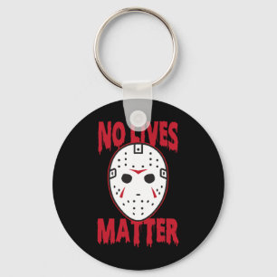 Kein Leben Horror Maske Halloween Kostümspass Schlüsselanhänger