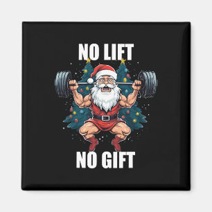 Kein Lift Kein Geschenk Santa Claus Weihnachten Fi Magnet