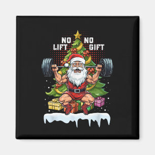 Kein Lift Kein Geschenk Santa Claus Weihnachten Fi Magnet