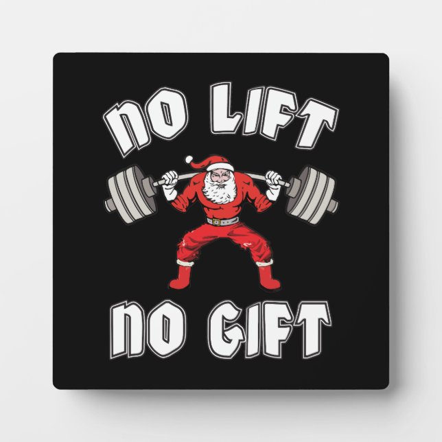 Kein Lift kein Geschenk - Weihnachtsgymnasium - We Fotoplatte (Vorderseite)