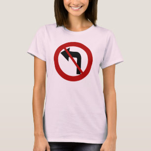 Kein links Drehungs-T - Shirt