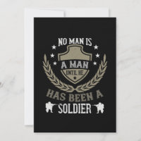 Kein Mensch ist ein Mann, bis er Soldat war