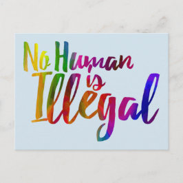 Kein Mensch ist illegal Postkarte
