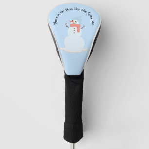 Kein Mensch wie der Schneemann Golf Headcover