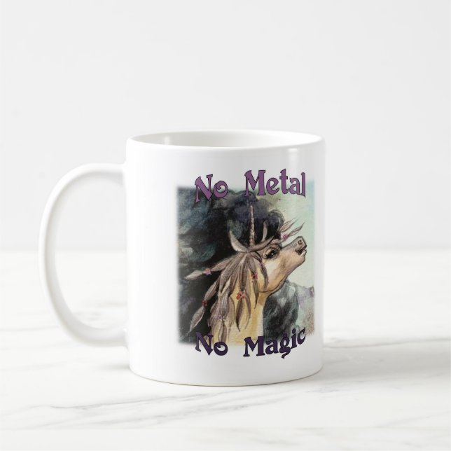 Kein Metall ohne Zauber - Silubhra-Tasse Kaffeetasse (Links)