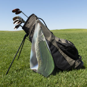 Kein Mock Hedge-Haken mehr Golfhandtuch