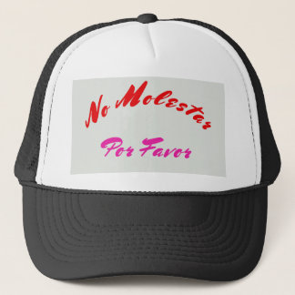 Kein Molestar Por Bevorzugung Trucker Hat Truckerkappe