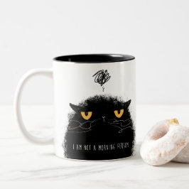 Kein Morgenmensch Zweifarbige Tasse