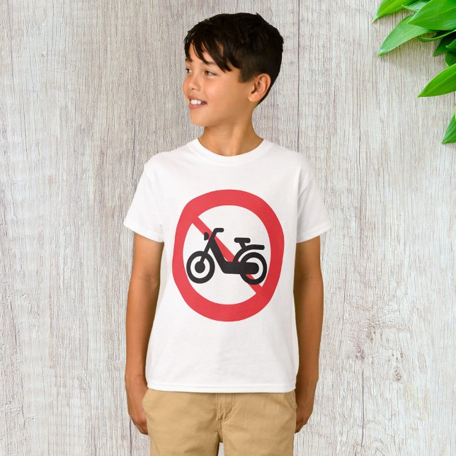 Kein Motorradzeichen T-Shirt (Von Creator hochgeladen)