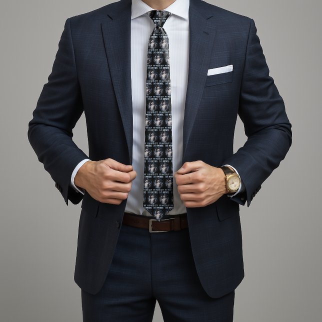 Kein Mr Nice Guy mehr Lustiges Alpha Wolf Meme Geh Krawatte (Von Creator hochgeladen)