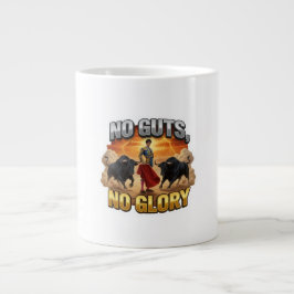 Kein Mut, Kein Ruhm: Motivations- und Erfolgs-Ment Jumbo-Tasse