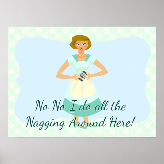 Kein nagelndes Smartphone Poster (Vorne)