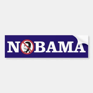 Kein Obama-Autoaufkleber Autoaufkleber