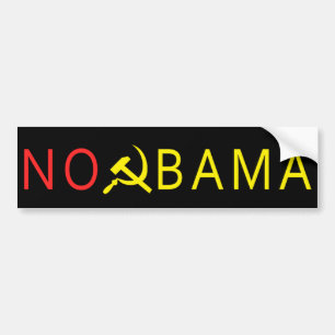 Kein Obama-Autoaufkleber Autoaufkleber