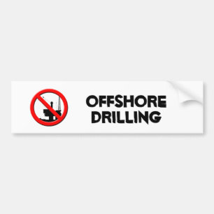 Kein Offshore-Bohrer-Autoaufkleber Autoaufkleber