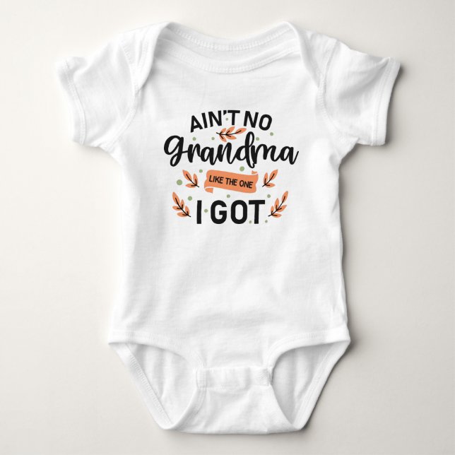 Kein Oma wie das, was ich Got habe Baby Strampler (Vorderseite)