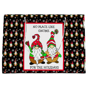 Kein Ort wie Gnome für Weihnachten Große Geschenktüte