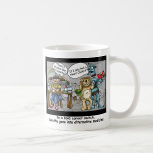 Kein Ort wie Homöopathie Lustige Cartoon-Geschenke Kaffeetasse