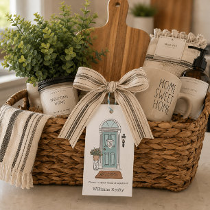Kein Ort wie Zuhause Door Custom Real Anwesen Gesc Geschenkanhänger