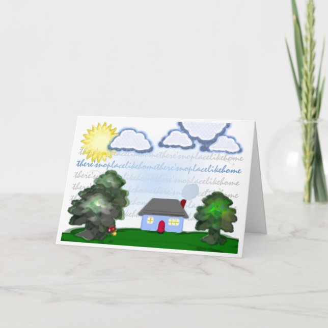 Kein Ort wie Zuhause Karte (Vorderseite)