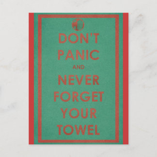 Kein Panik-Funny-Design Postkarte