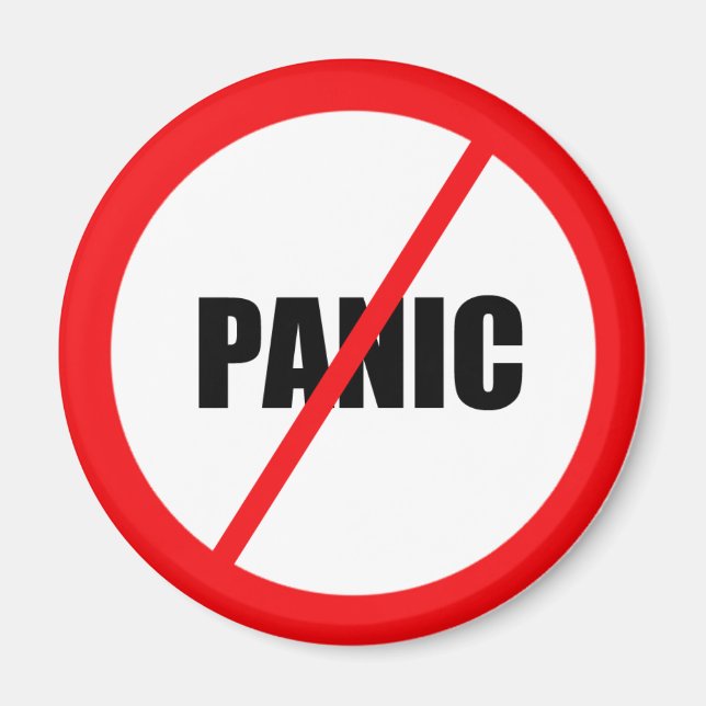 Kein Panikmagnet Magnet (Vorne)