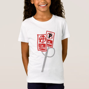Kein Parken Anarchie Schild T-Shirt