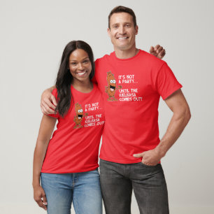 Kein Party, bis Kielbasa herauskommt T-Shirt