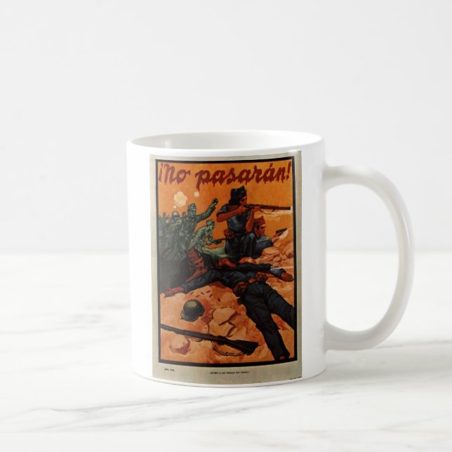 Kein pasaran! kaffeetasse (Rechts)