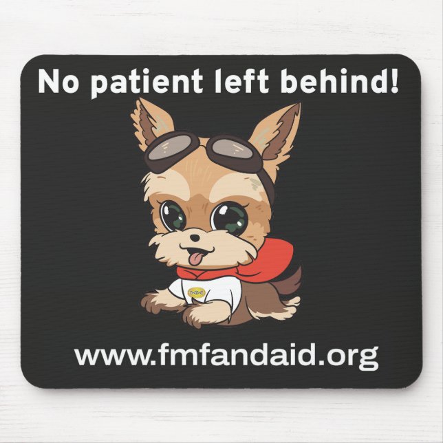 Kein Patient Verlassen hinter JJ Mousepad (Vorne)