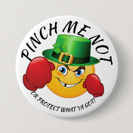 Kein Pinching St. Patrick's Day Button