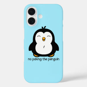 Kein Pinguin Anstupsen iPhone 16 Hülle