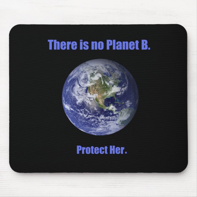 Kein Planet B Mousepad (Vorne)