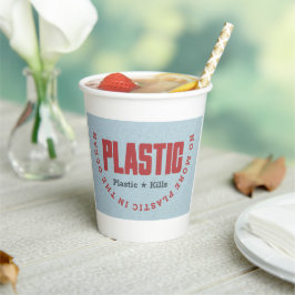 Kein Plastik mehr im Ozean | Meeresverschmutzung Pappbecher
