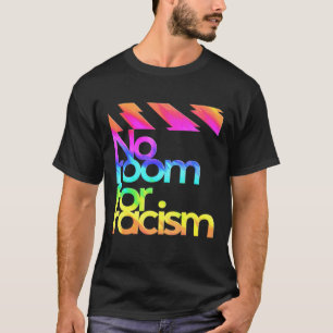 Kein Platz für Rassismus - Rainbo für Leben und Sp T-Shirt