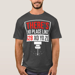 Kein Platz G28 X0 Y0 Z0 Funny CNC Machinist T-Shirt