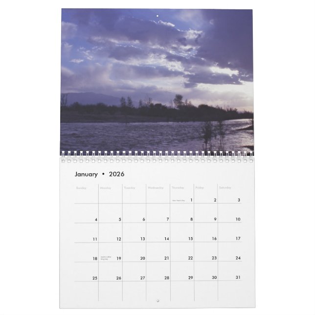 Kein Platz mögen Arizona-Kalender Kalender (Jan 2026)
