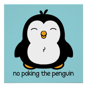 Kein Posen der Pinguine Poster